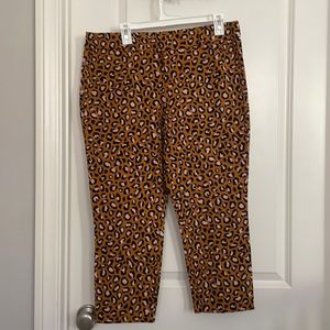 Old Navy Pixie Ankle Cheetah Pants